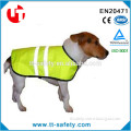 breathable fluorescent yellow small medium large size hi vis reflective safety pet vest